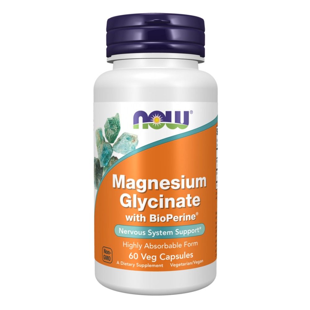 Magnio glicinatas su „BioPerine®“ - 180 kapsulėmis