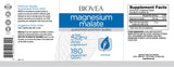 Magnesium Malate 425 mg / 180 Tabs