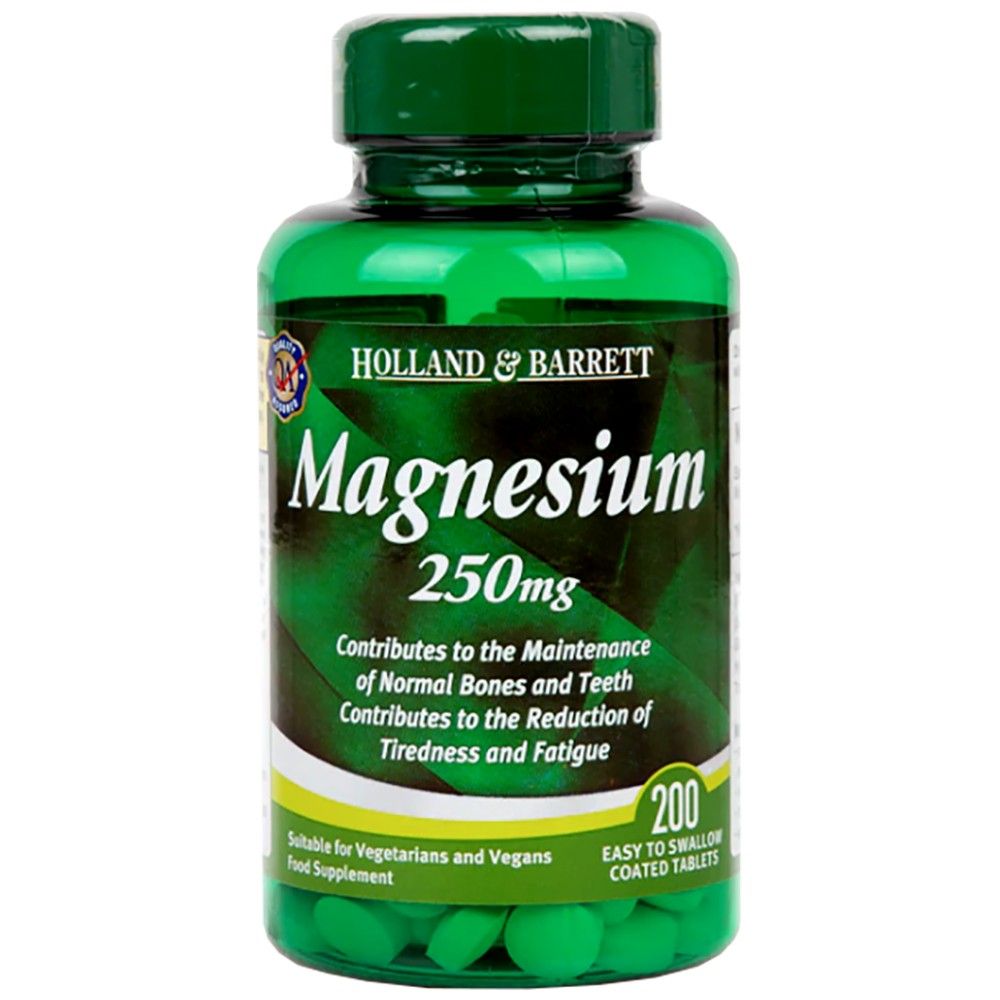 Óxido de magnésio 250 mg - 200 comprimidos