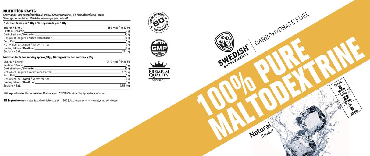 Maltodextrin / 100% puur - 3000 gram
