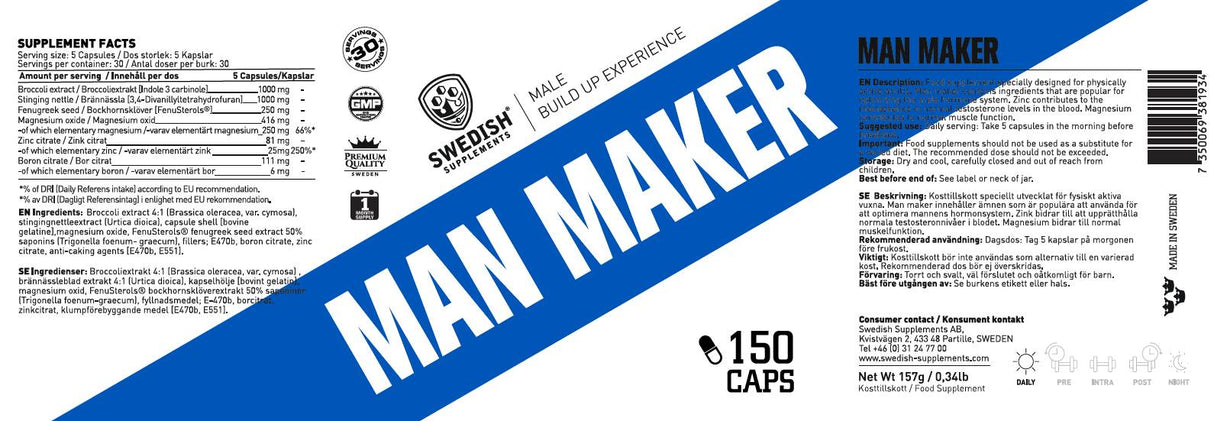Man Maker - 150 capsules