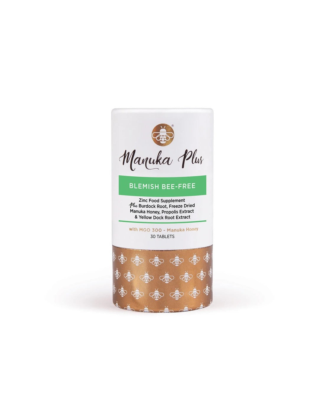 Manuka Plus® Blish Bee Free/ Anti-Blish Formule s tablety Manuka Honey MGO 300 x 30