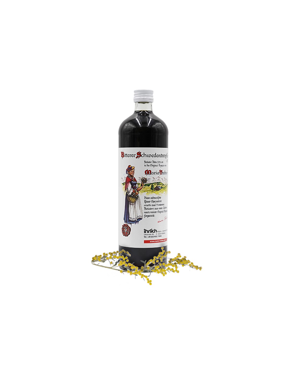 <tc>Maria Treben</tc>® Swedish Bitters - zdraví žaludku, jater a žlučníku, 700 ml