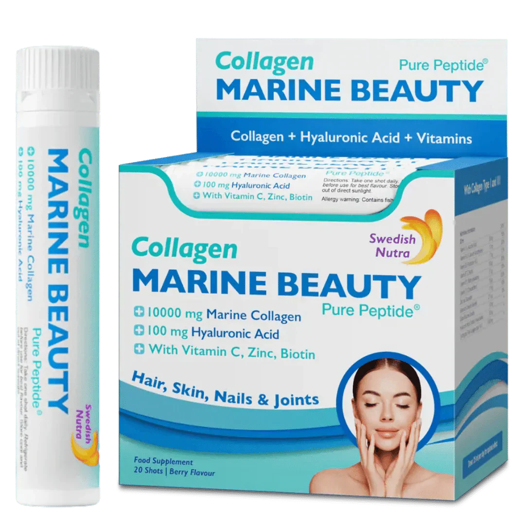Fish Collagen Marine Beauty 10000 mg with hyaluronic acid 100 mg /20 x 25 ml/