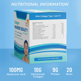 Fish Collagen Marine Beauty 10000 mg with hyaluronic acid 100 mg /20 x 25 ml/