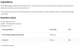 Jūrų kolageno skystis 10 000 mg 30 ml