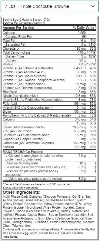 Mass Tech / Extrem 2000 - 9 ~ 10 kg.