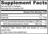 Max DHA - 180 Gelkomples