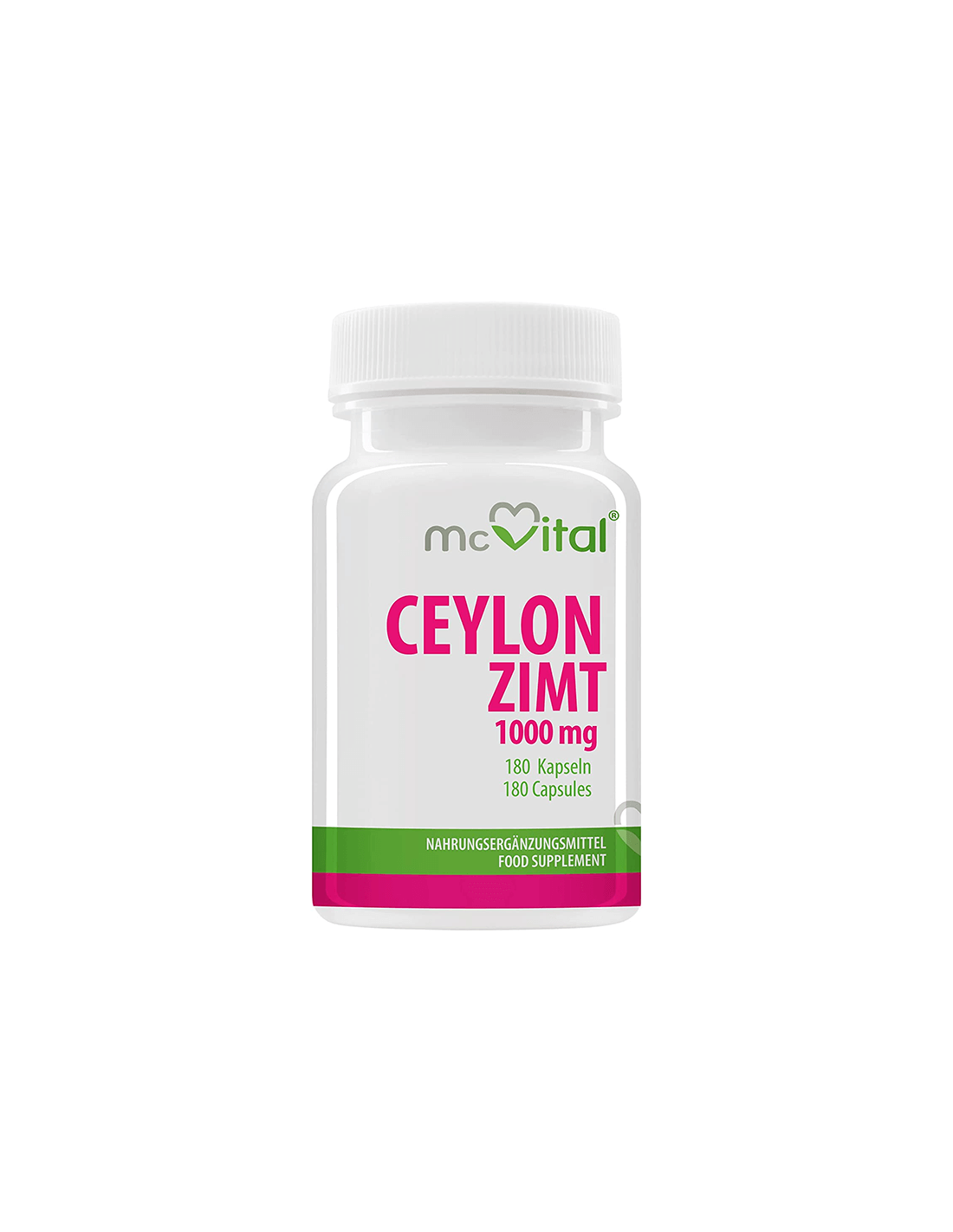 Ceylon Cinnamon - McVital, 180 capsules