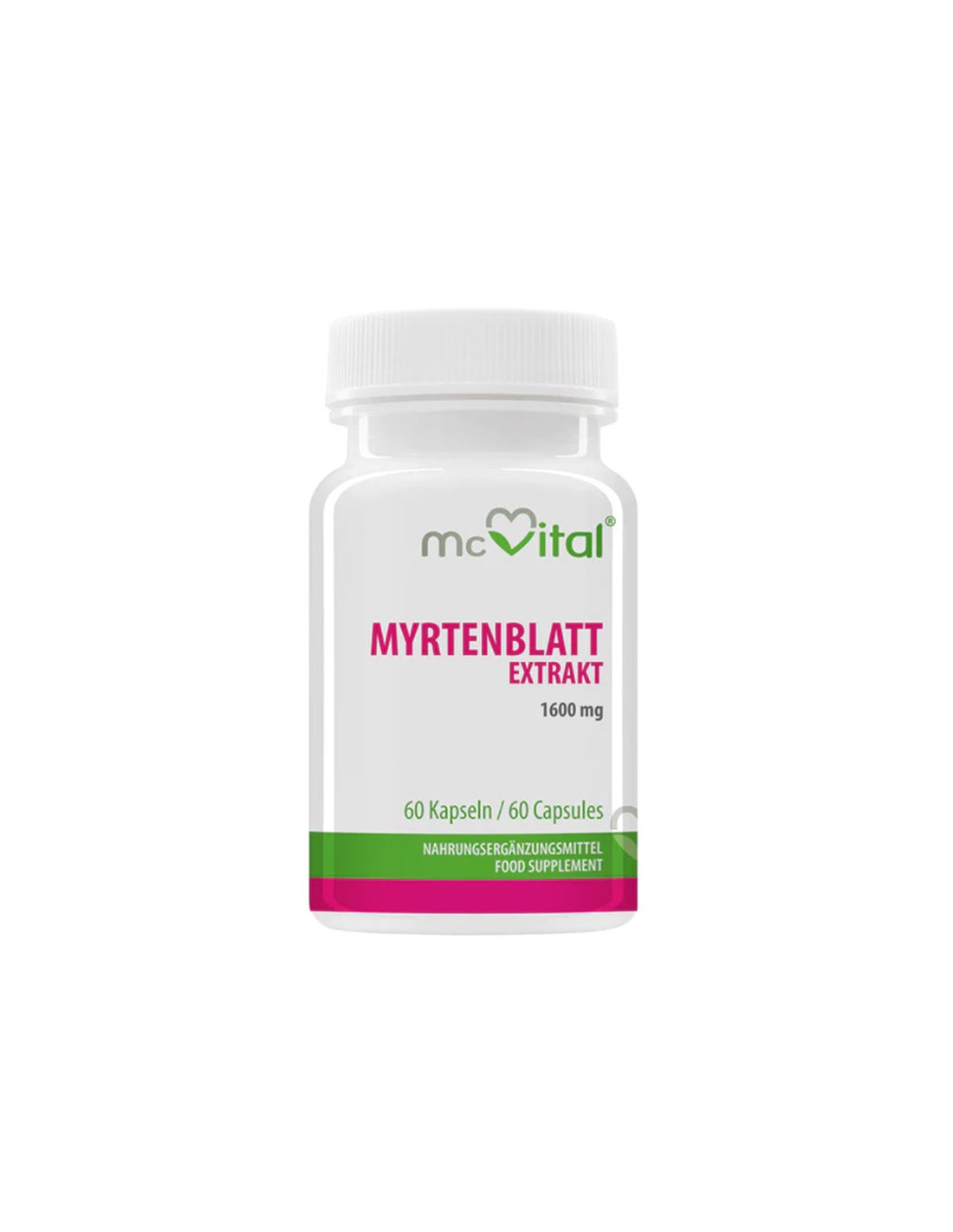 Antioxidante - Extracto de Myrtle (hoja) McVital, 60 cápsulas