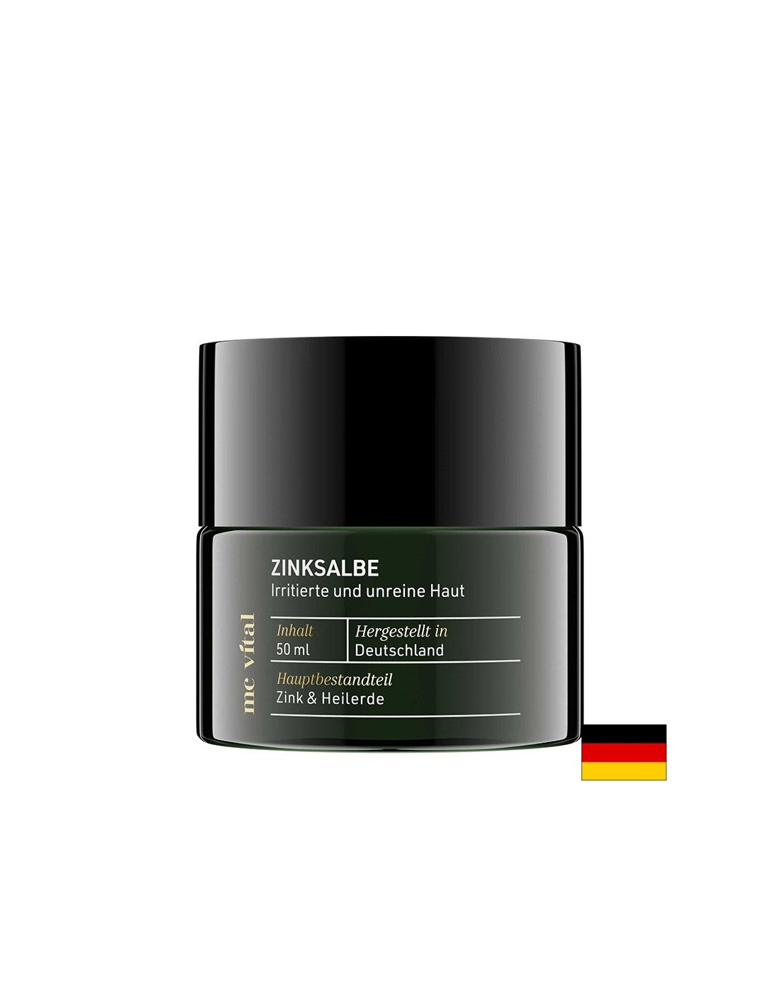 McVital® Zinksalbe - Zink Salz mat Téi Bam Ueleg a medezinesche Lehm, 50 ml Vitabay