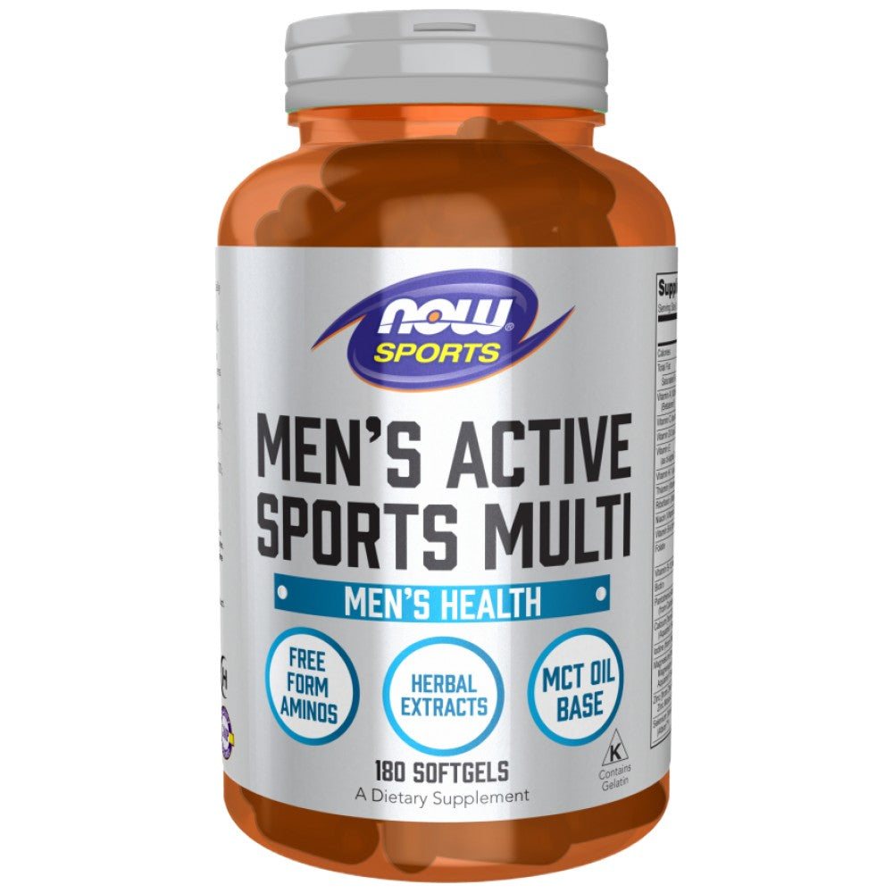 Sports activos para hombres Multi - 180 cápsulas de gel