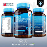 Pánské multivitaminy a minerály 180 veganských tablet