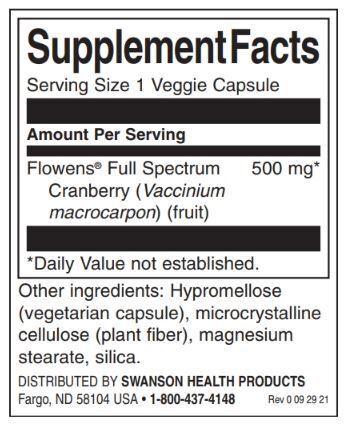 Vyrų šlapimo ir šlapimo pūslės palaikymas 500 mg | Su „Flowens“ - 30 kapsulių