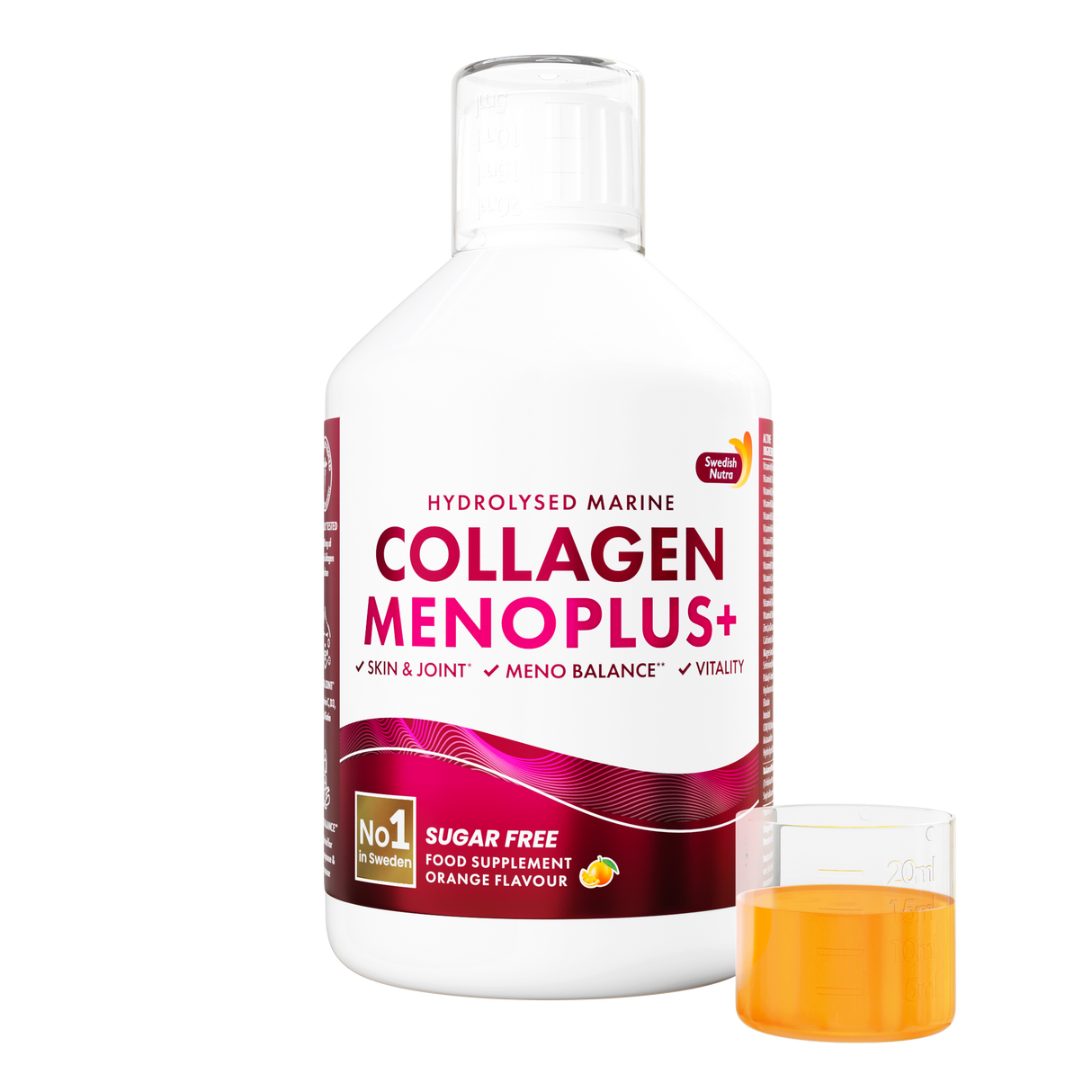 Menoplus+ Fish Collagen 10,000 mg for women 40+ | 500 ml