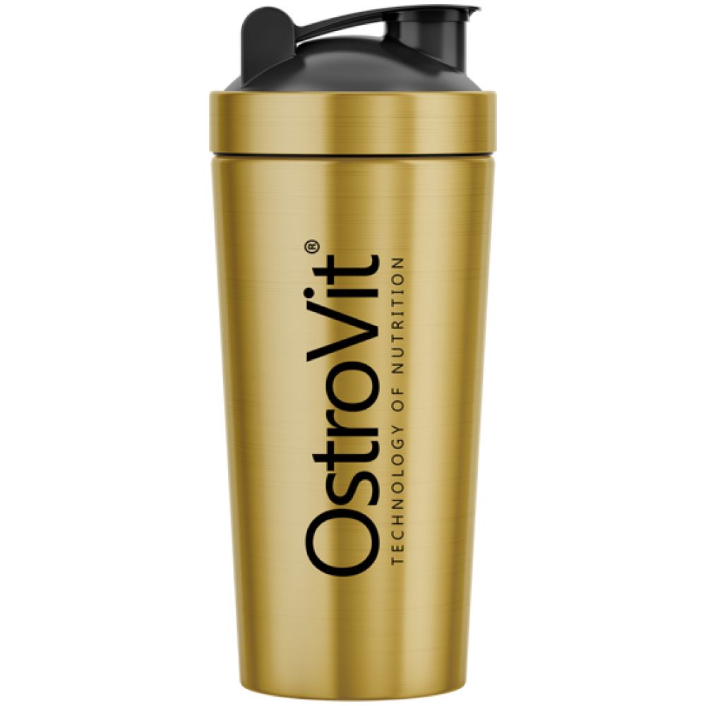 Kovová / ocelová třepačka / 750 ml / zlaté 750 ml