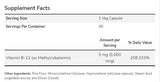 Methyl B-12 5000 mcg - 90 capsules
