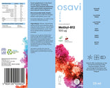 Metil B -12 burnos purškiklis/500 mcg vienam purškikliui - 25 ml