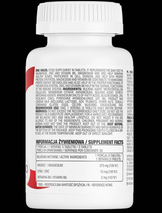 MgZB / ZMA 90 Tablets