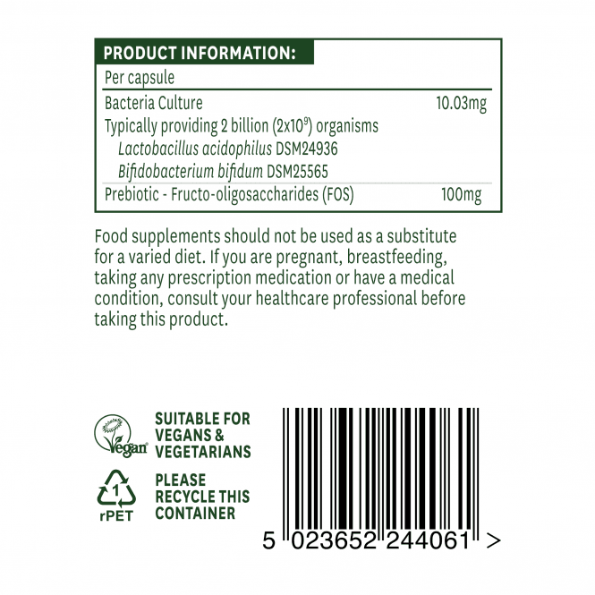 Microbiotic Complex (Microbiotic Complex) 2 billion. 60 capsules NaturesAid