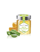 Miel & Aloe Vera Bio / Bio acacia honey + aloe vera, 170 g Famille Mary