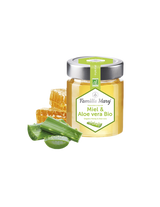 Miel & Aloe Vera Bio / Bio acacia honey + aloe vera, 170 g Famille Mary