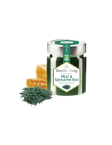 Miel & Spiruline Bio / Bio acacia honey + spirulina, 170 g Famille Mary