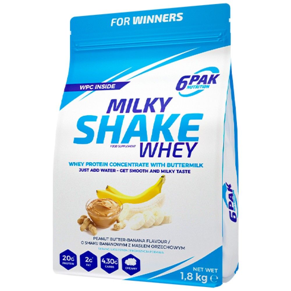 Milky Shake Whey - 1800 gramů