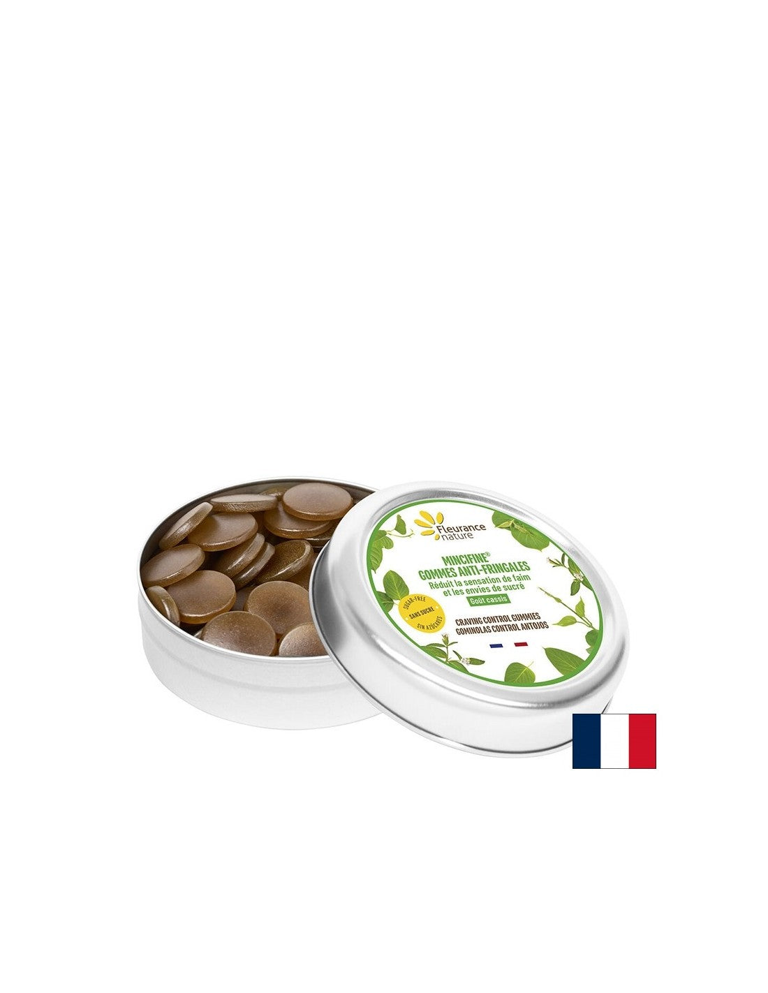 Gom eetlustcontrole (met L-tryptophan, gymenema en chroom) Mincifine Fleurance Nature