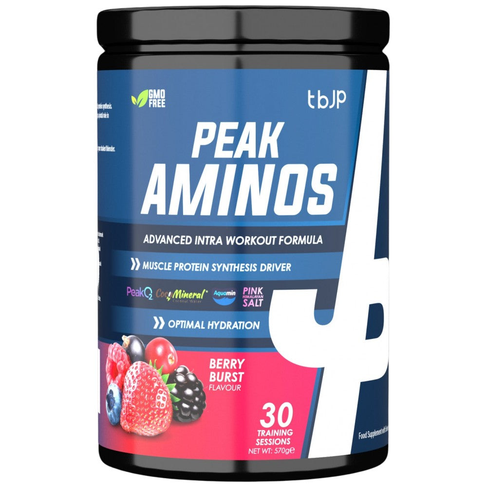 Peak Aminos | Su „Peak O2 & Aquamin“ - 570 gramų