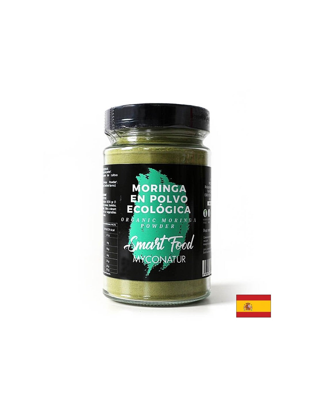 Moringa poeder, Bio - Biologisch moringa poeder, 150 g <tc>Myconatur</tc>