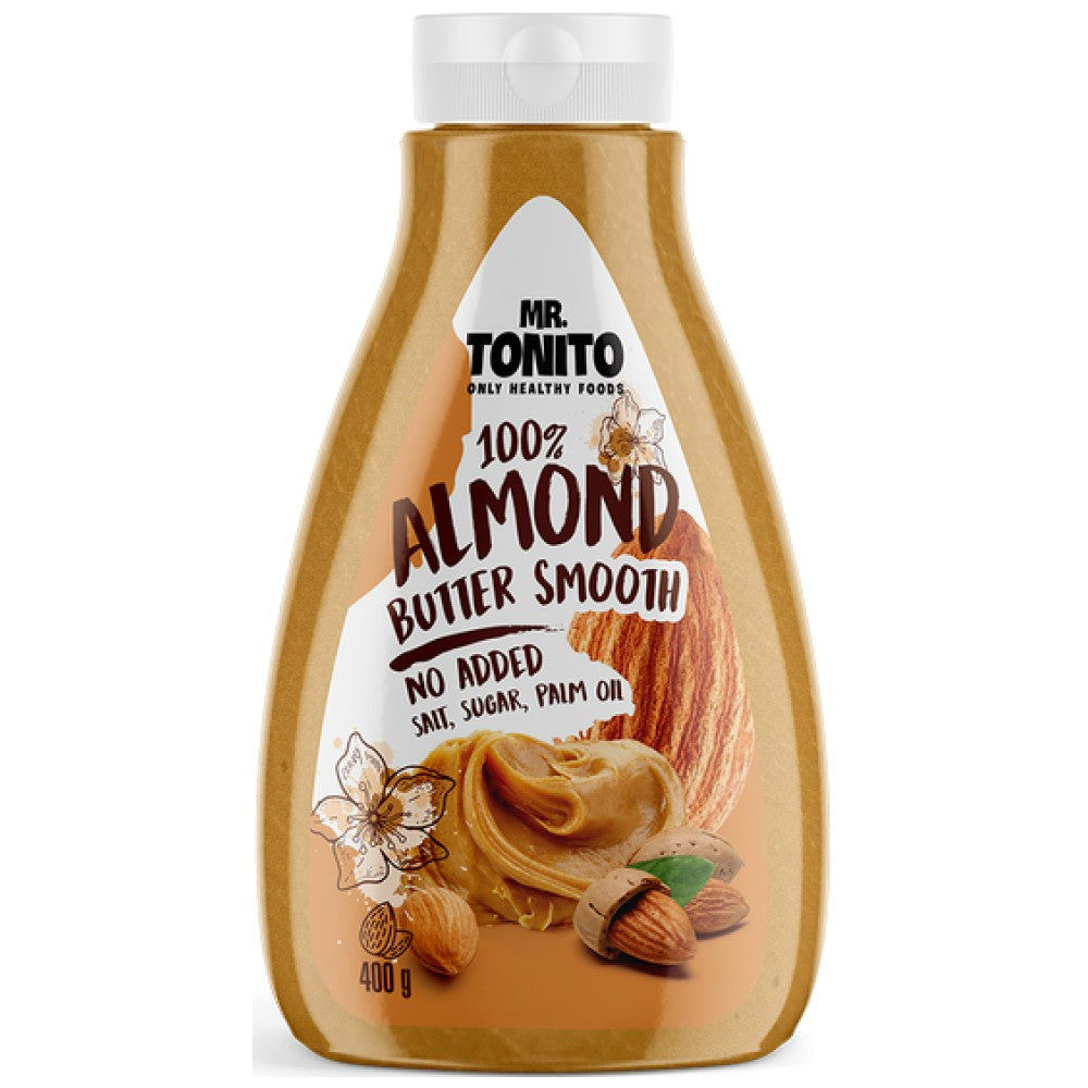 Pan Tonito / Masło migdałowe gładkie 400 gramów