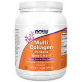 Multi Collagen Protein Types I, II & III Powder - 454 grams