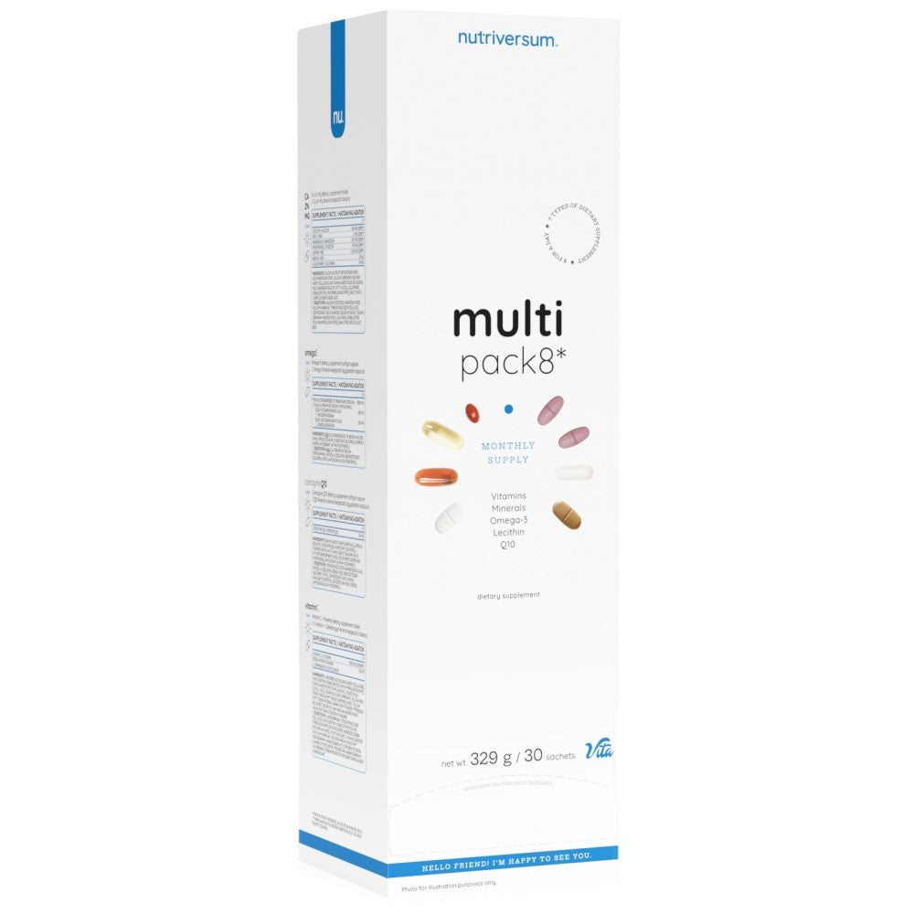 Multi Pack 8 | All-in-One Health Formula-30 pacotes