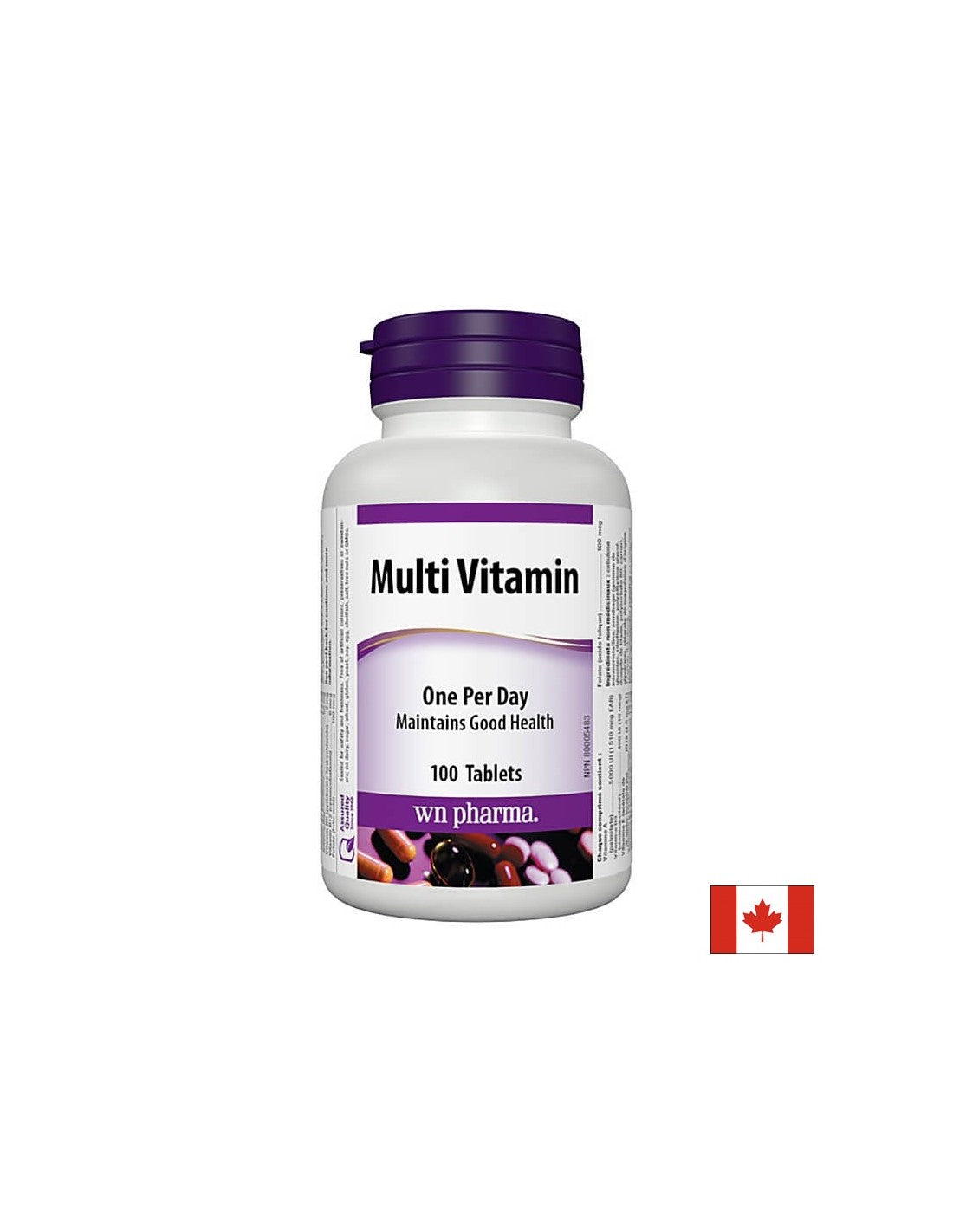 Multi Vitamin - Multivitamins, 100 Pëllen Webber Naturs