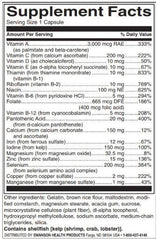 Multi and Mineral | Daily - 100 capsules