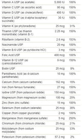 Multi met ijzer - Century Formule - 130 tabletten