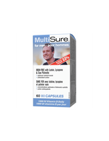 Multisure® Men / Multiwitamins for Men (z luteiną, likopenem i palmetto), 80 kapsułek