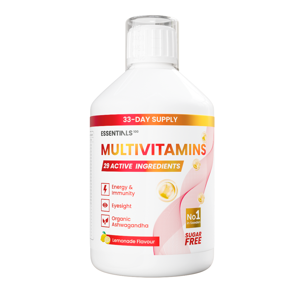 Multivitaminai 29 veikliosios medžiagos - 33 dozės, 500 ml