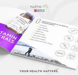 Multivitamins - 26 Essential Ingredients /365 tablets, 365 days/ Nutravita
