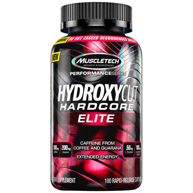 Hydroxycut Hardcore Elite / USA Version with Yohimbe 100 капсули - Feel You