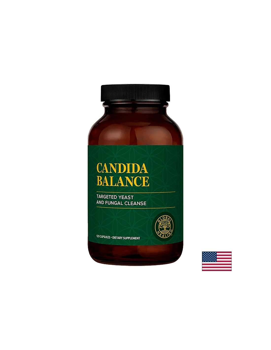 Mycozil® Candida a Flora Balance Support / Naturkomplex géint Customa Infektiounen, 120 Kapselen
