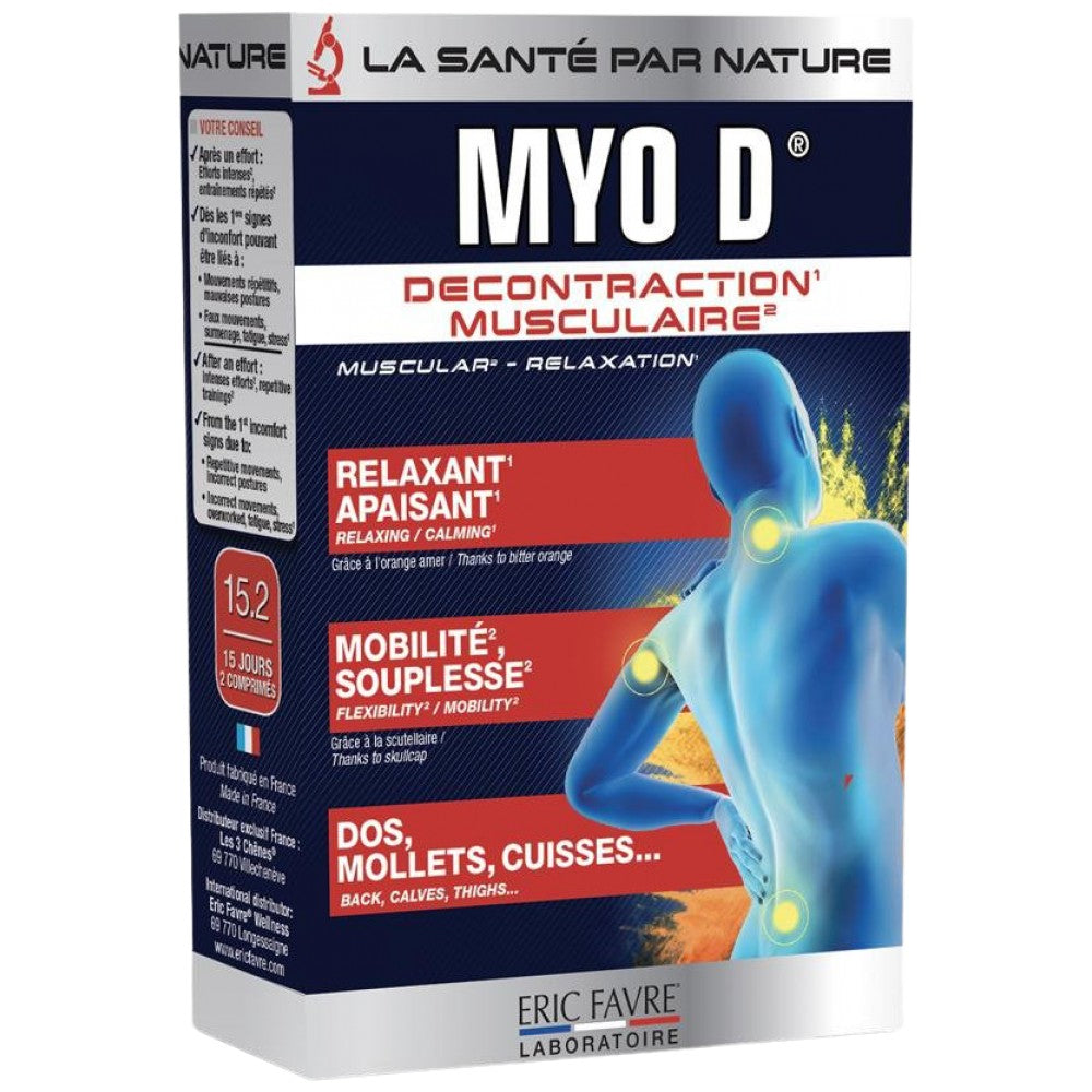 Myo D® | Raumenų atsipalaidavimas - 30 tablečių