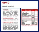 Myo D® | Raumenų atsipalaidavimas - 30 tablečių
