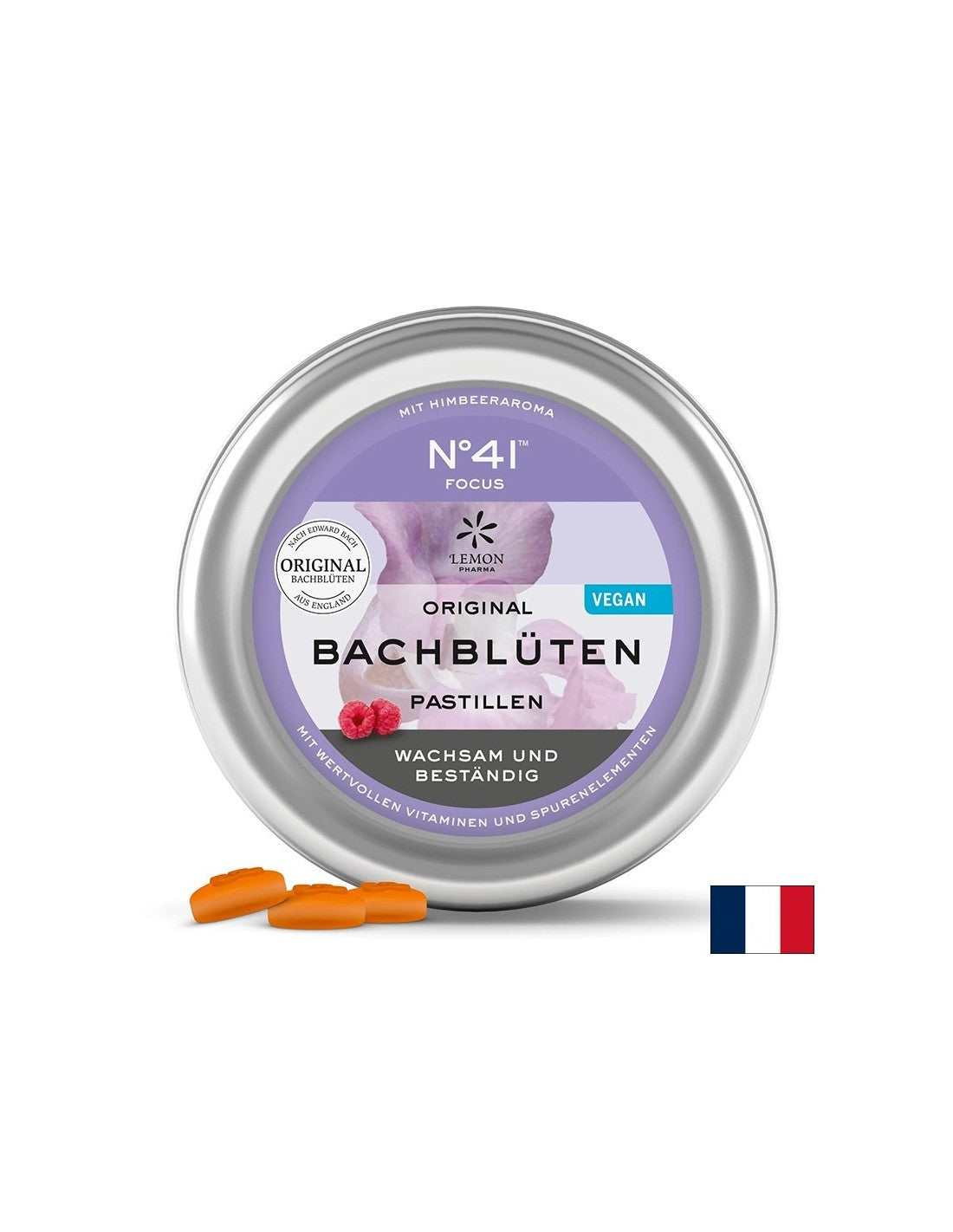 Pastilky Dr. Bach - N°41 Focus, 50 g (~ 40 kusů) <tc>Lemon Pharma</tc>