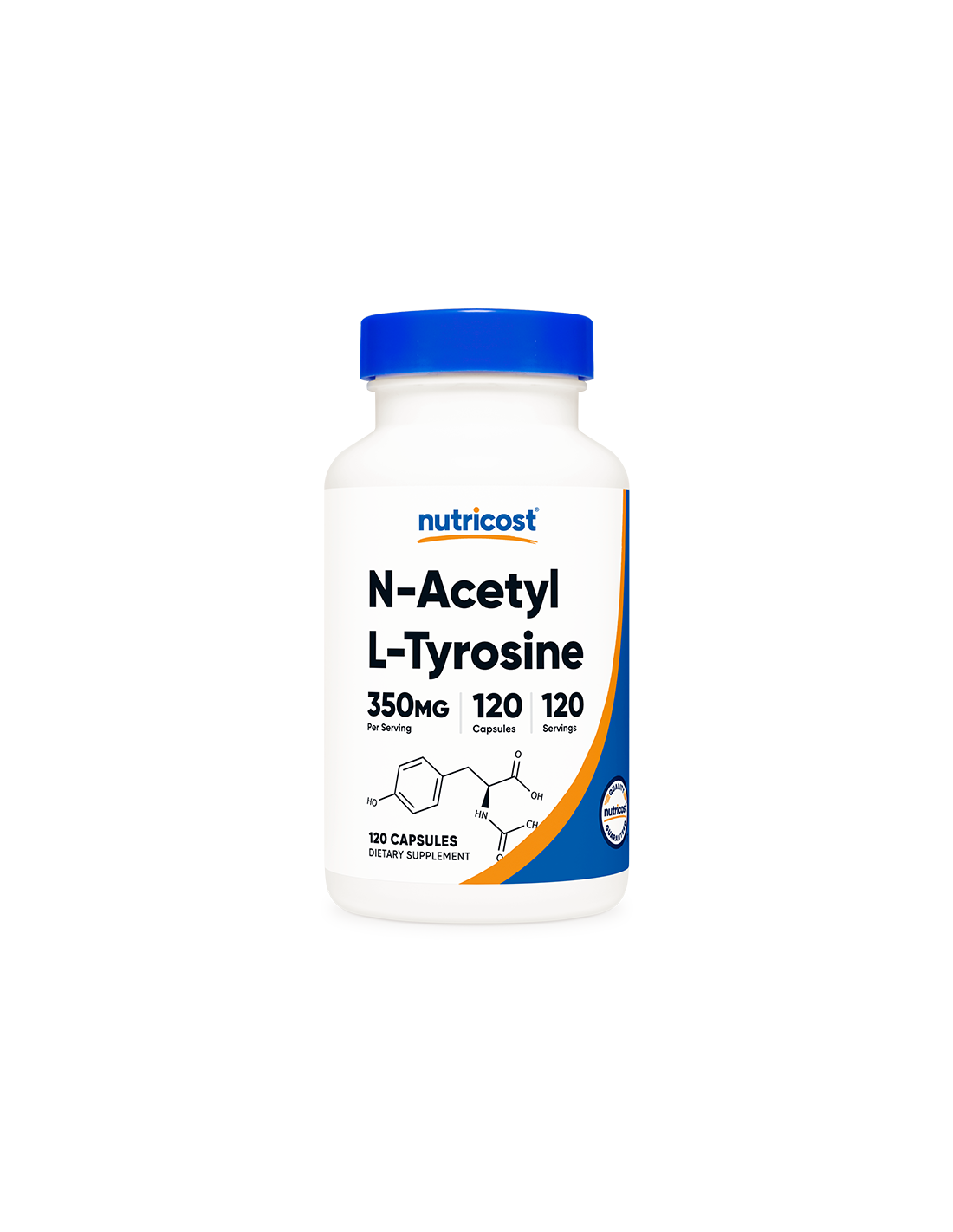 Nervös an Gehiraktivitéit-h-Acetyl l-triosin (ncrossyl l- tyrosine), 120 Nimmfigelen