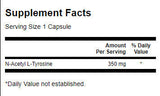 N-Acetyl L-Tyrosine 350 mg - 60 capsules