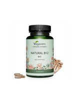 Natuurlijke B12 BIO uit Shiitake/ Vitamine B12 (van biologische medicinale shiitake paddenstoelen), 60 capsules, 100% Vegan <tc>Vegavero</tc>