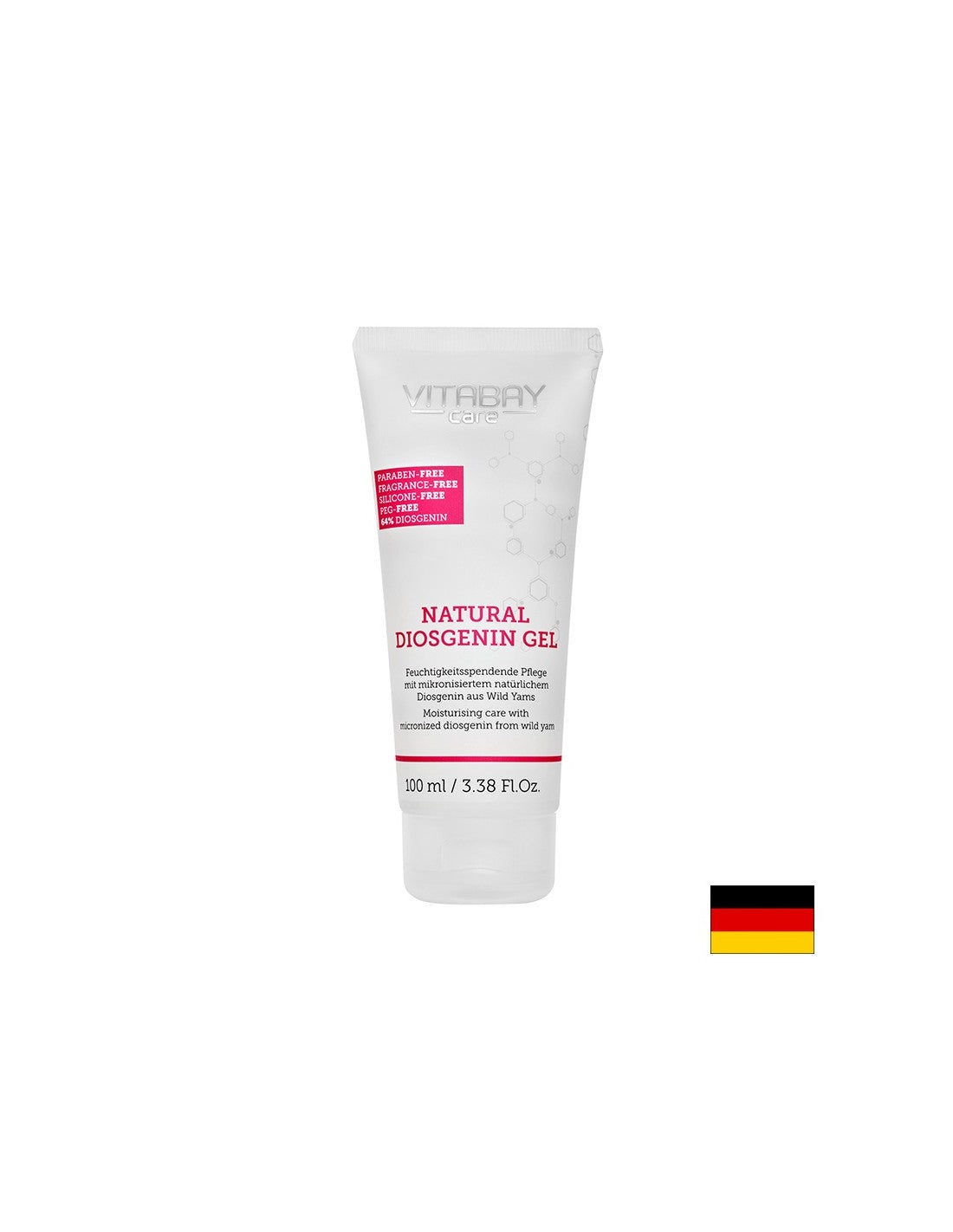 Přírodní gel diosgenin gel / diosgenin (s extraktem divokého yam), 100 ml.