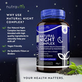 Natural Night Sleep Complex 120 kapsułek. <tc>Nutravita</tc>